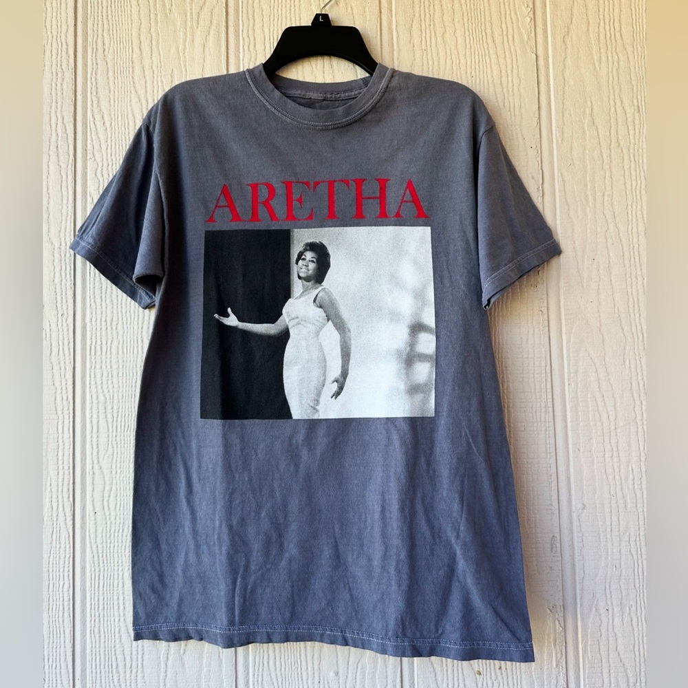 NWOT Queen Of Soul Aretha Franklin Graphic Tee